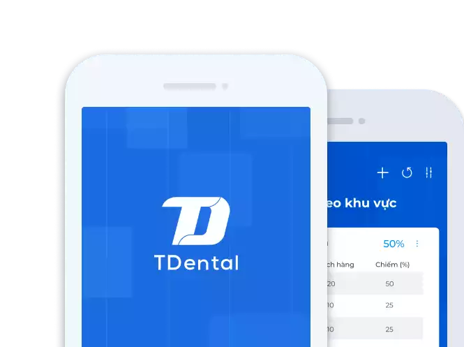 Ứng dụng TDental trên mobile Ứng dụng TDental trên mobile